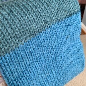 Multicolor Knit Eternity Scarf